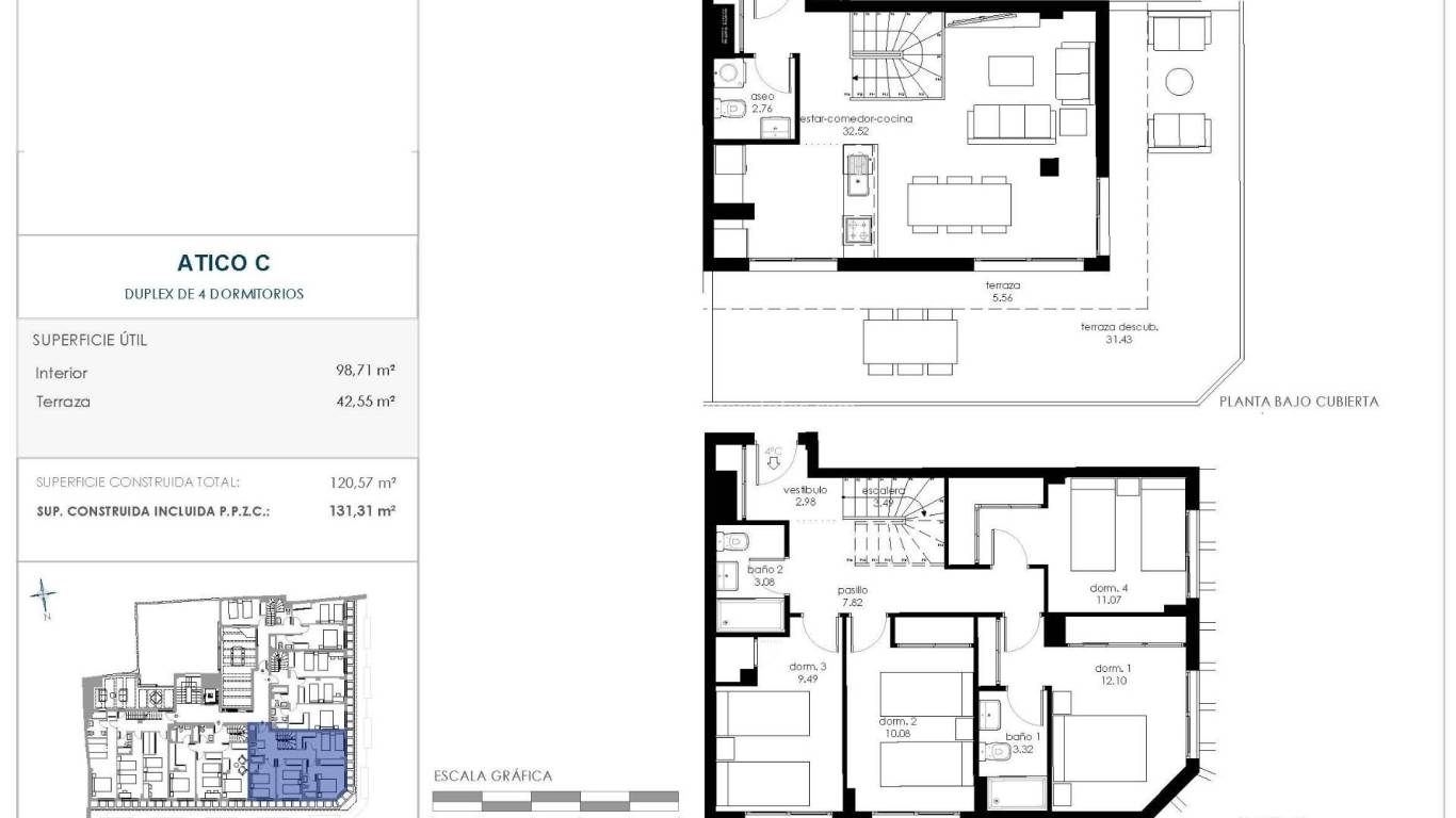 Nieuwbouw - Penthouse - Murcia - Centro