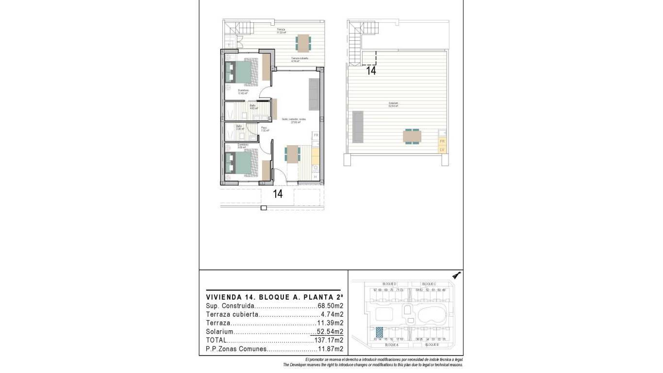 Nieuwbouw - Penthouse - Torre Pacheco - San Cayetano