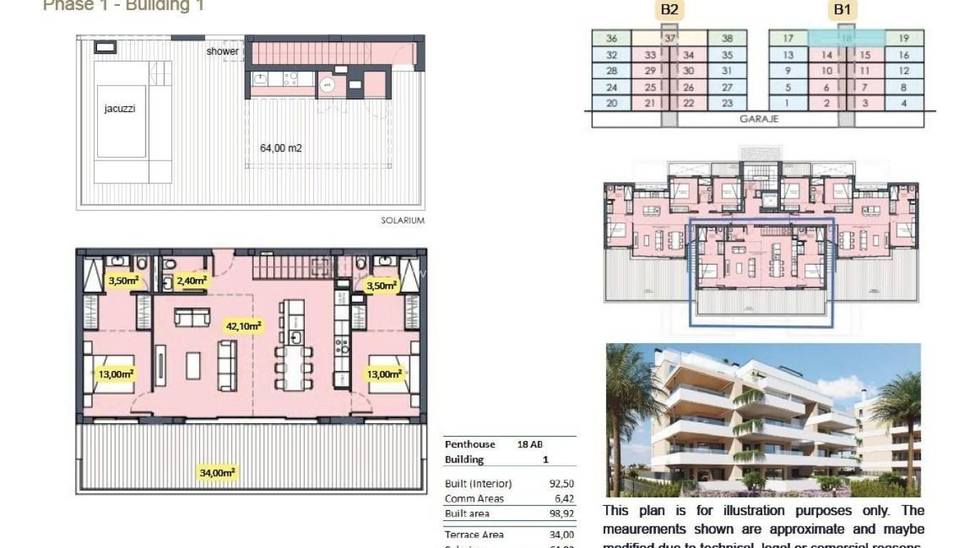 Nieuwbouw - Penthouse - Torre Pacheco - Santa Rosalia Lake And Life Resort