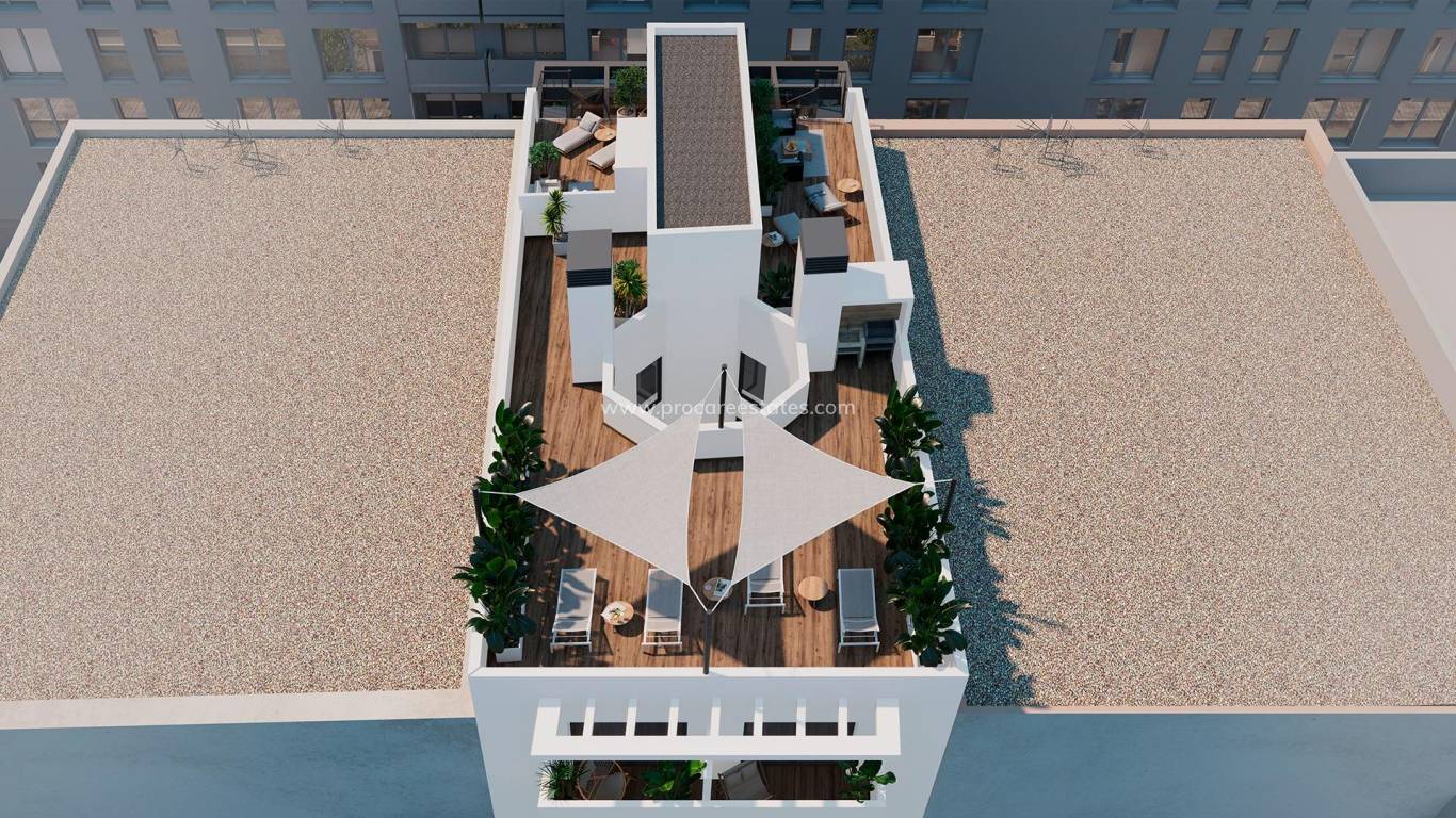 Nieuwbouw - Penthouse - Torrevieja - Playa de El Cura