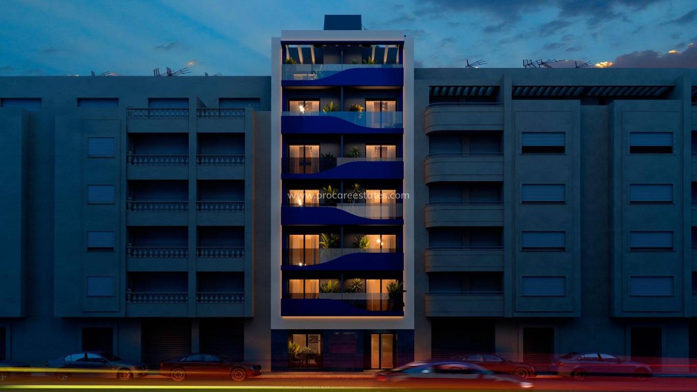 Nieuwbouw - Penthouse - Torrevieja - Playa del Acequion