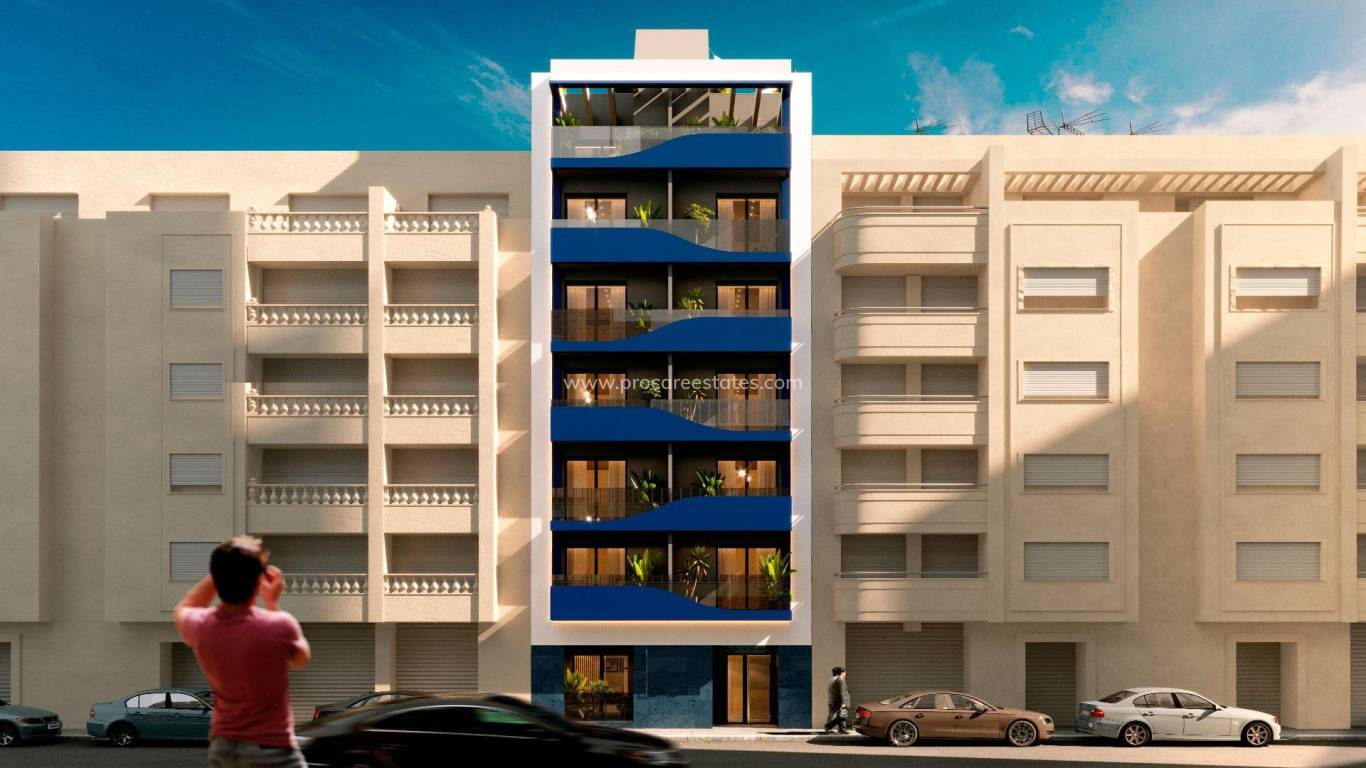Nieuwbouw - Penthouse - Torrevieja - Playa del Acequion