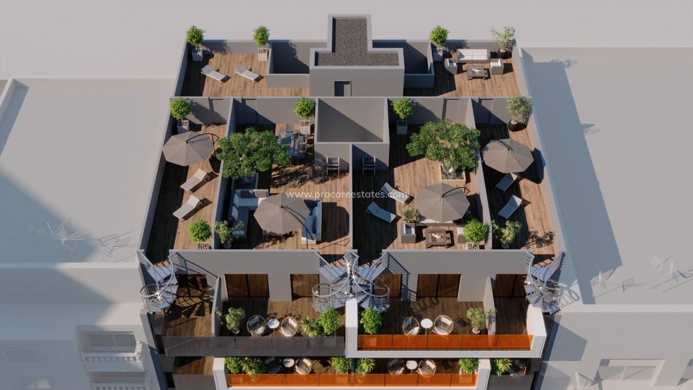 Nieuwbouw - Penthouse - Torrevieja - Torrevieja Center