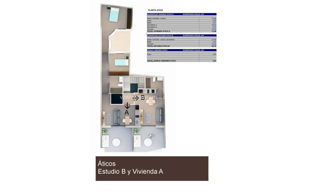 Nieuwbouw - Penthouse - Torrevieja - Torrevieja Center