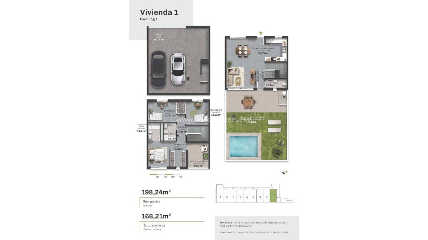 Nieuwbouw - Stadswoning - Mojacar - Descargador