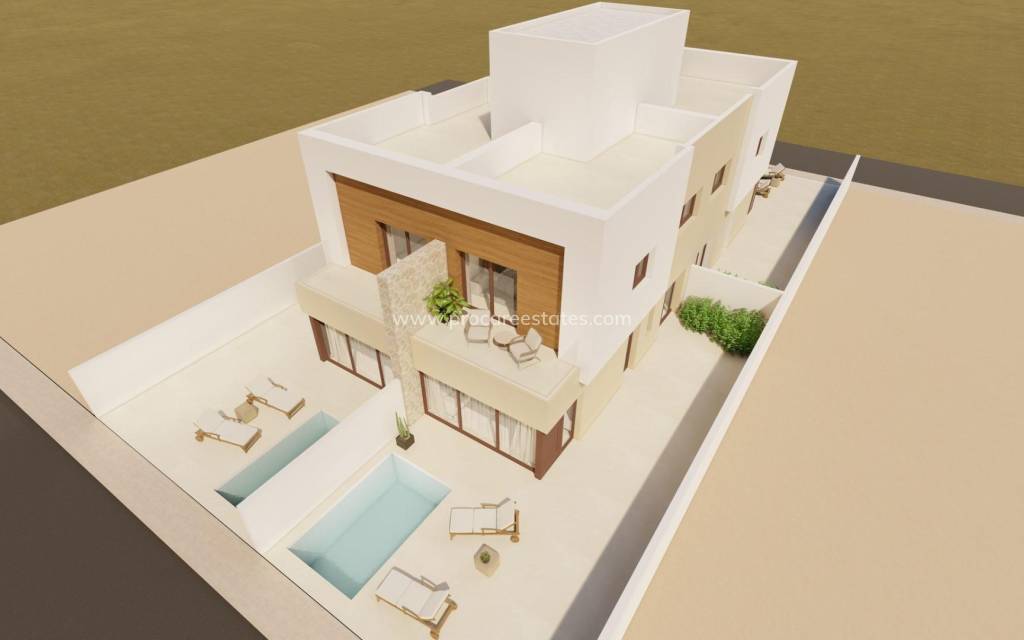 Nieuwbouw - Stadswoning - San Javier - pueblo