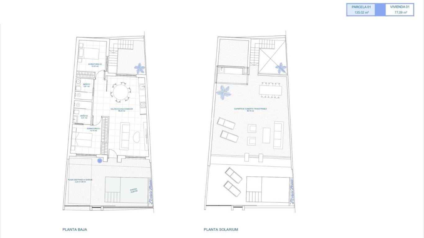 Nieuwbouw - Stadswoning - Torre Pacheco - El Alba