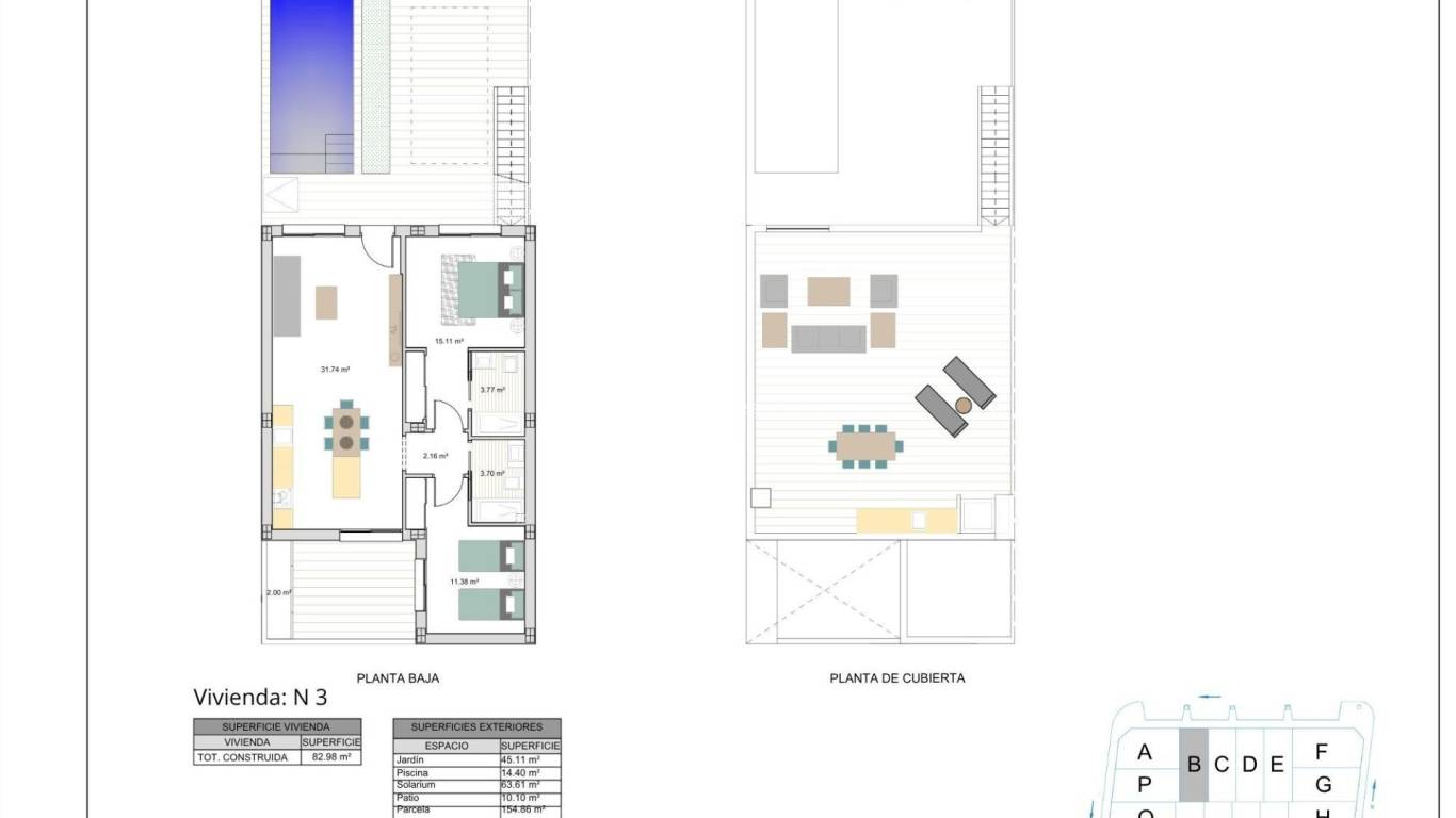 Nieuwbouw - Stadswoning - Torre Pacheco - El Alba