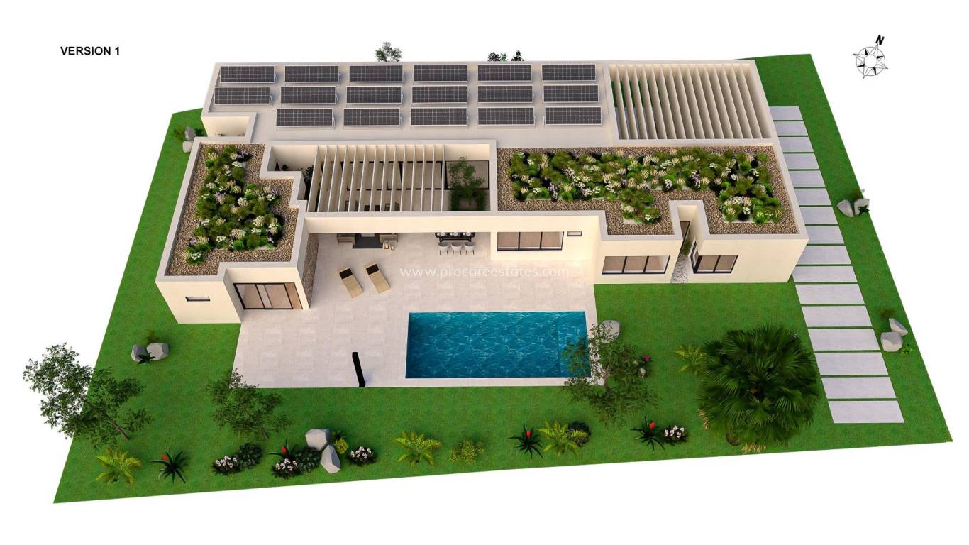 Nieuwbouw - Villa - Baños y Mendigo - Altaona Golf And Country Village