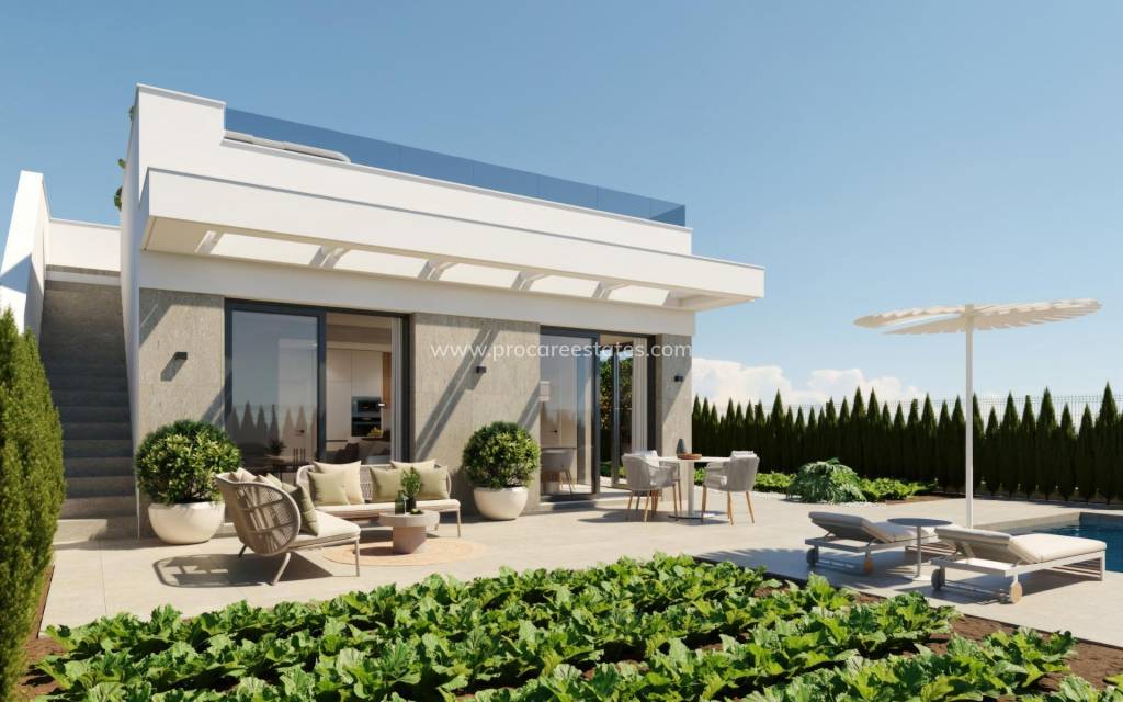 Nieuwbouw - Villa - Fuente Alamo - Hacienda Del Álamo Golf