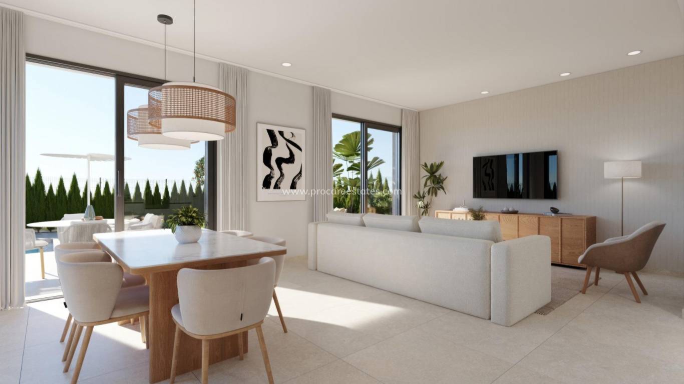 Nieuwbouw - Villa - Fuente Alamo - Hacienda Del Álamo Golf