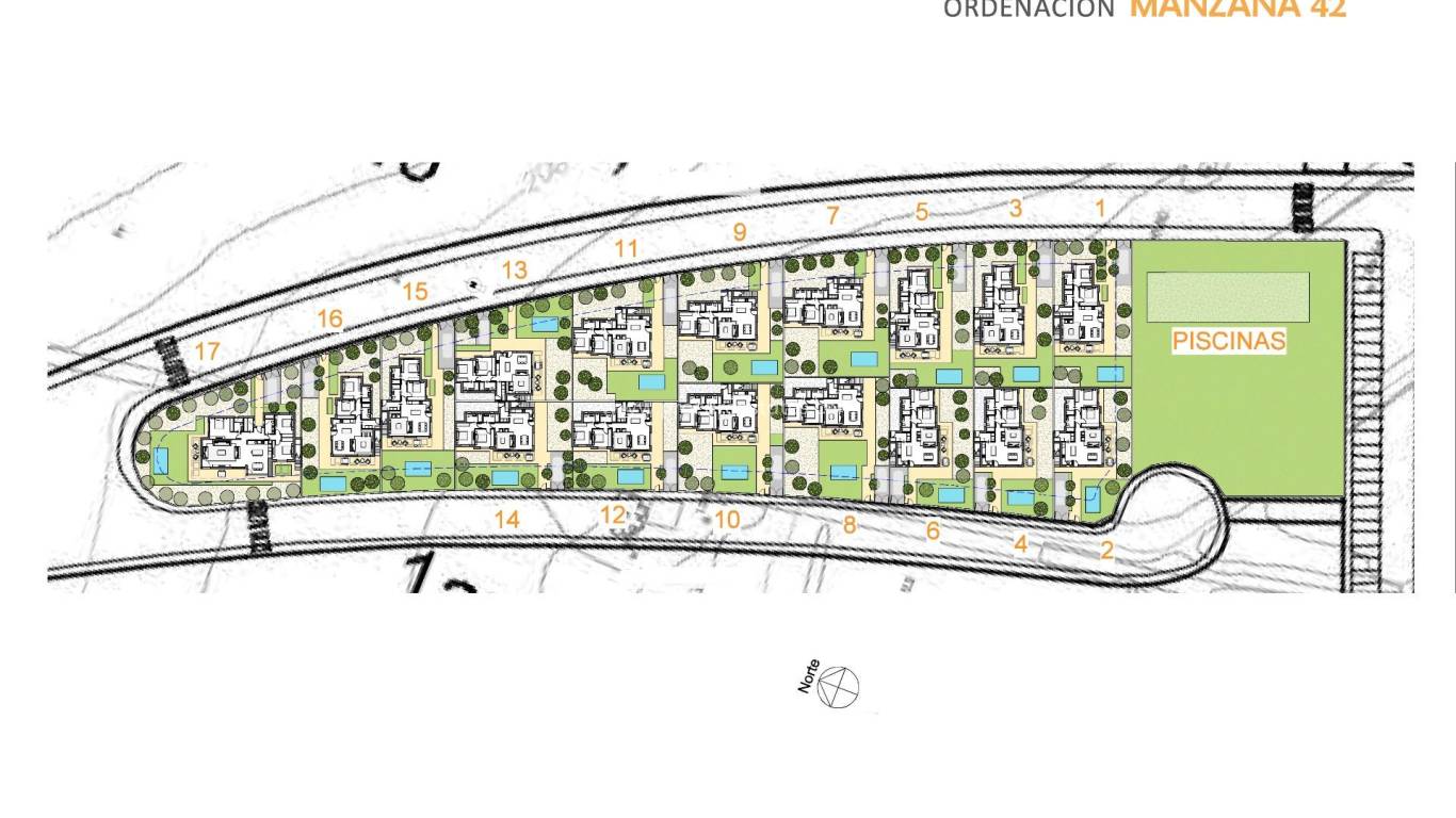 Nieuwbouw - Villa - Fuente Alamo - Hacienda Del Álamo Golf
