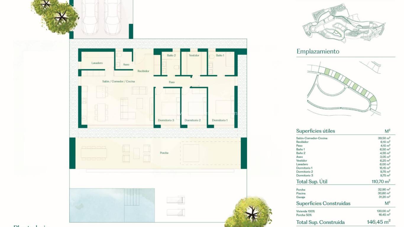 Nieuwbouw - Villa - Fuente Alamo - Hacienda del Alamo