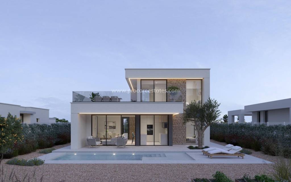 Nieuwbouw - Villa - Fuente Alamo - Hacienda del Alamo