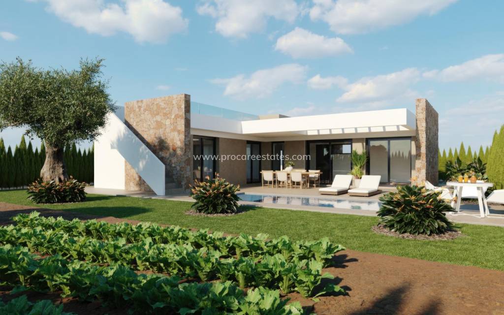 Nieuwbouw - Villa - Fuente Alamo - Hacienda del Alamo