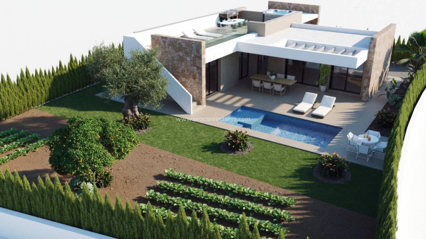 Nieuwbouw - Villa - Fuente Alamo - Hacienda del Alamo