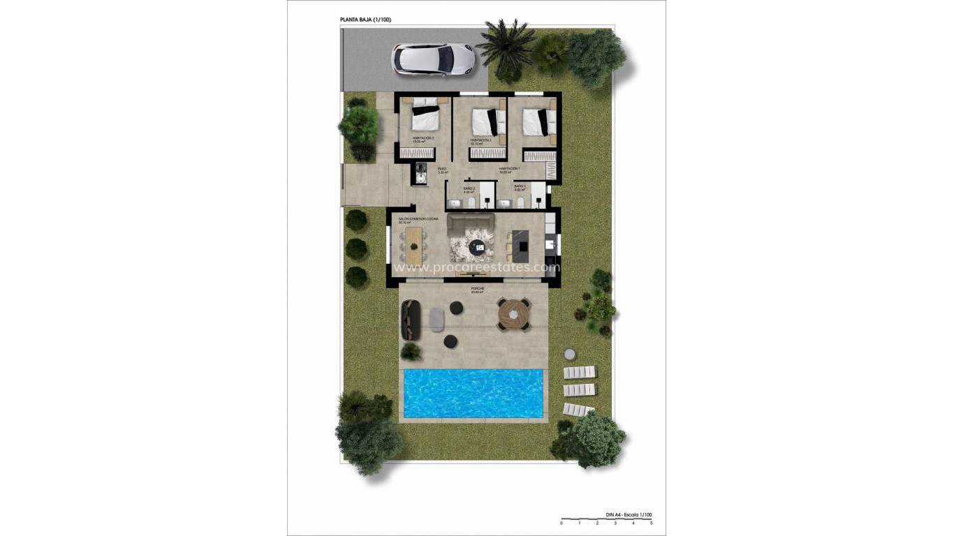 Nieuwbouw - Villa - Hondon de las Nieves - La Solana