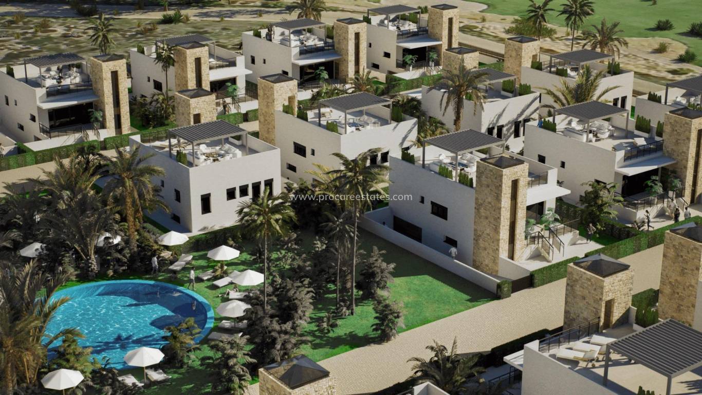 Nieuwbouw - Villa - Mazarron - Camposol Golf