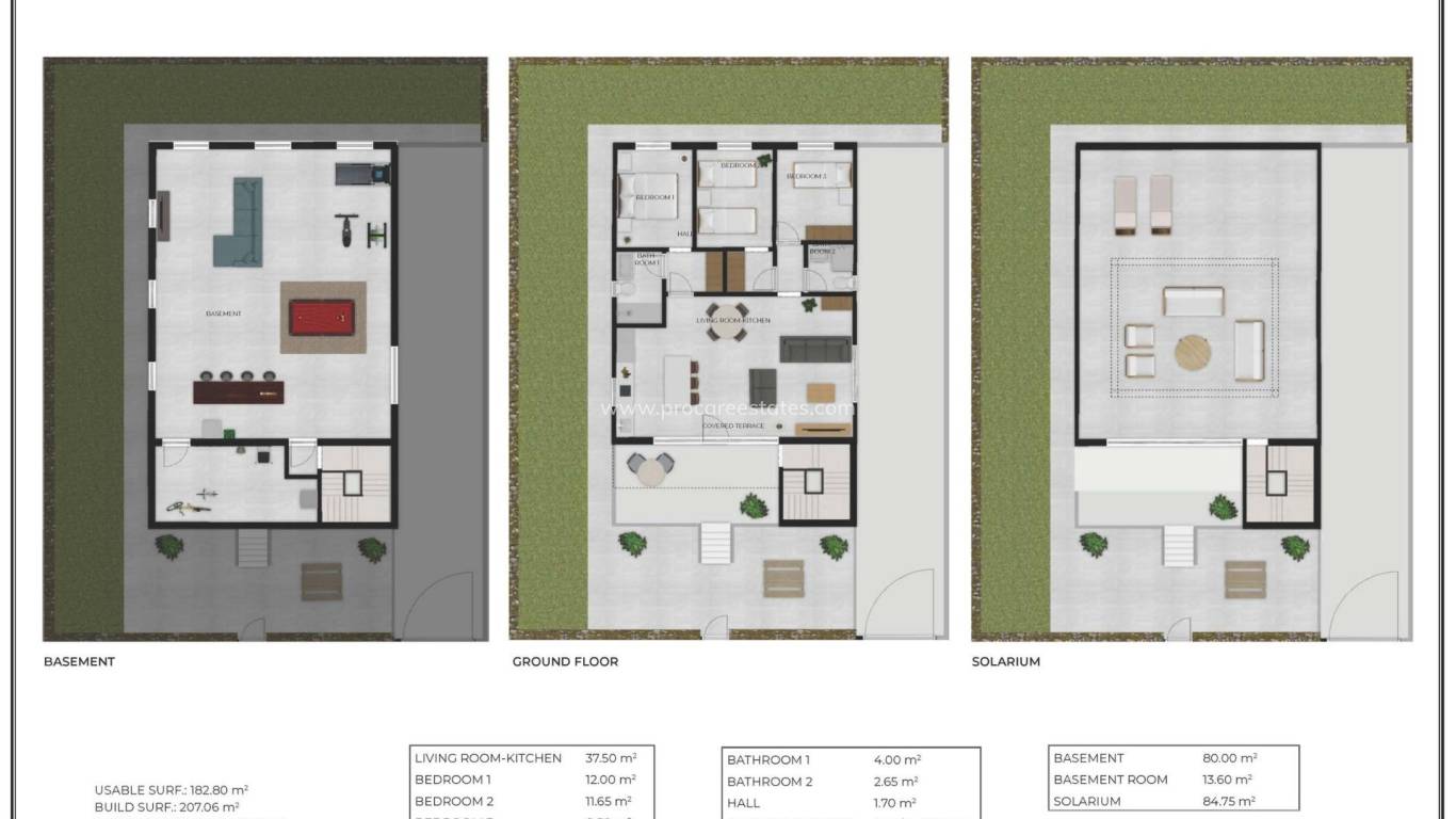 Nieuwbouw - Villa - Mazarron - Camposol Golf