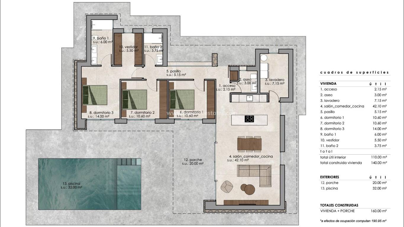 Nieuwbouw - Villa - Pinoso - Lel