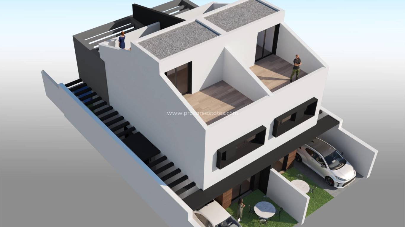 Nieuwbouw - Villa - San Javier - Santiago de la Ribera