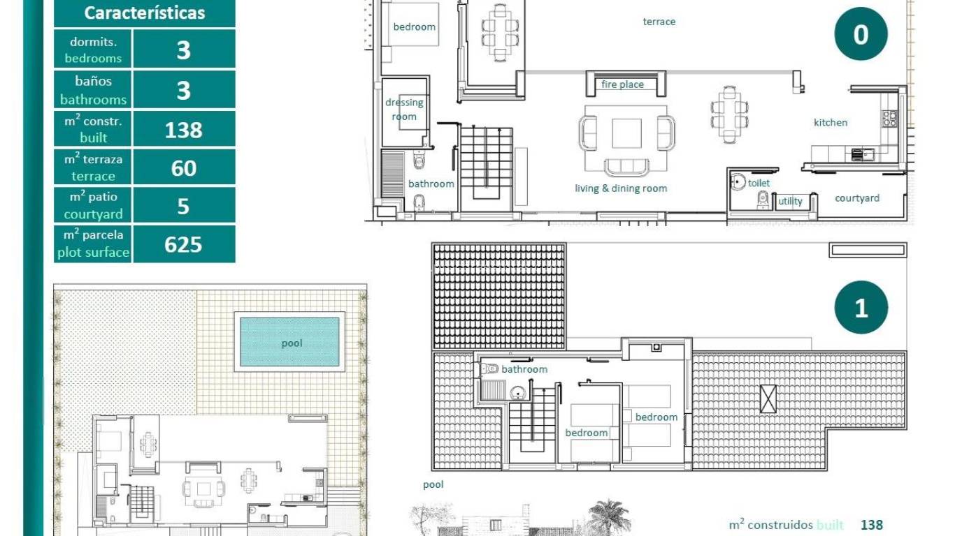 Nieuwbouw - Villa - Sucina - Peraleja Golf