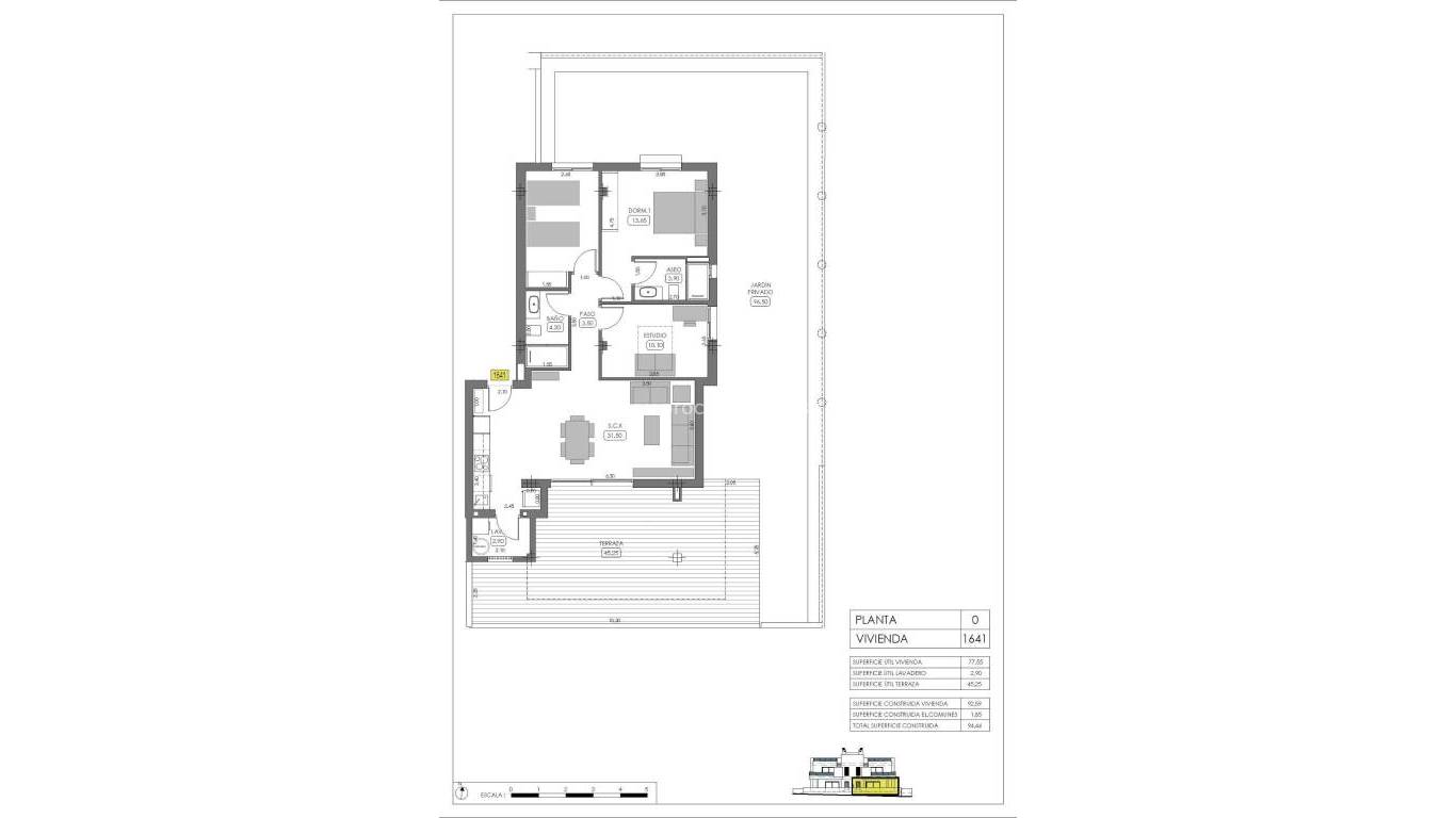 Nouvelle construction - Appartement - Algorfa - La Finca golf