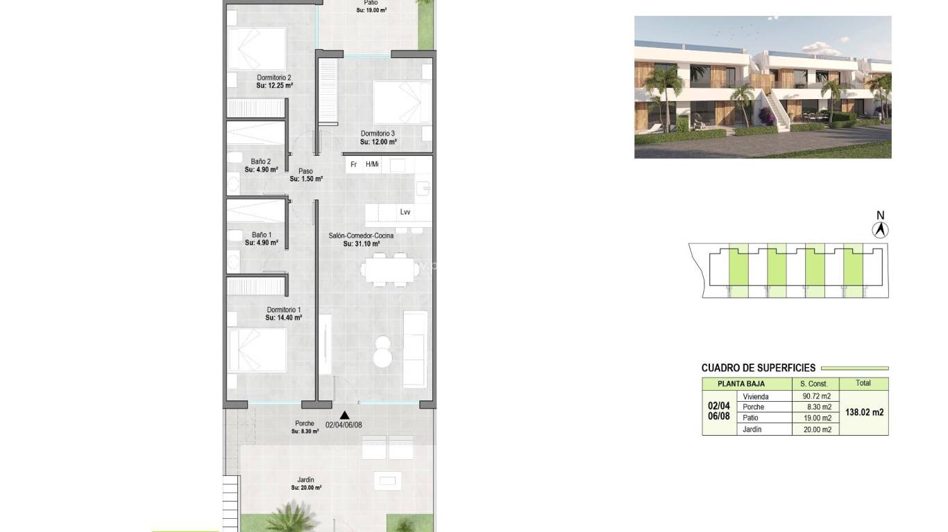 Nouvelle construction - Appartement - Alhama de Murcia - Condado de Alhama Golf Resort