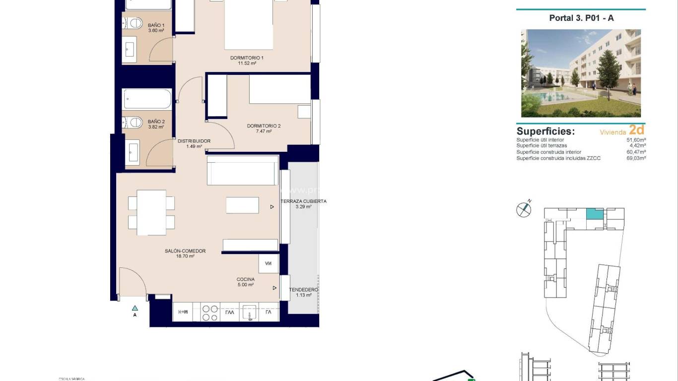 Nouvelle construction - Appartement - Alicante - San Agustín