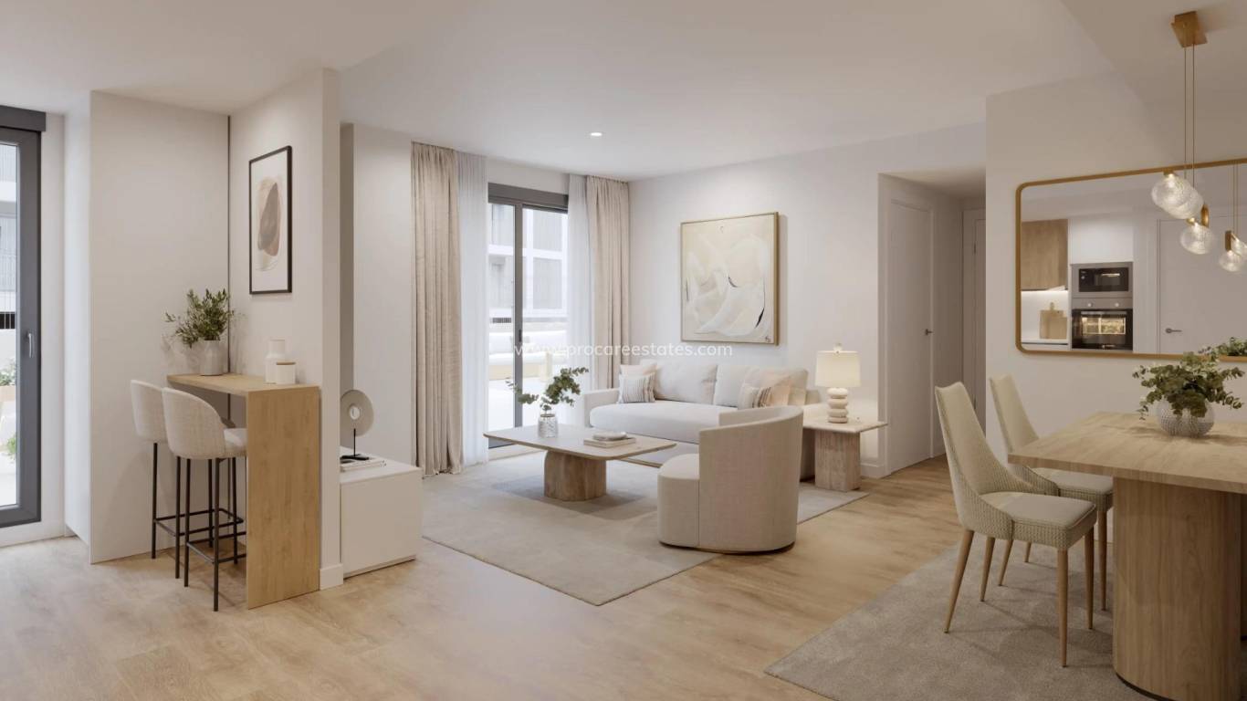 Nouvelle construction - Appartement - Alicante - San Agustín