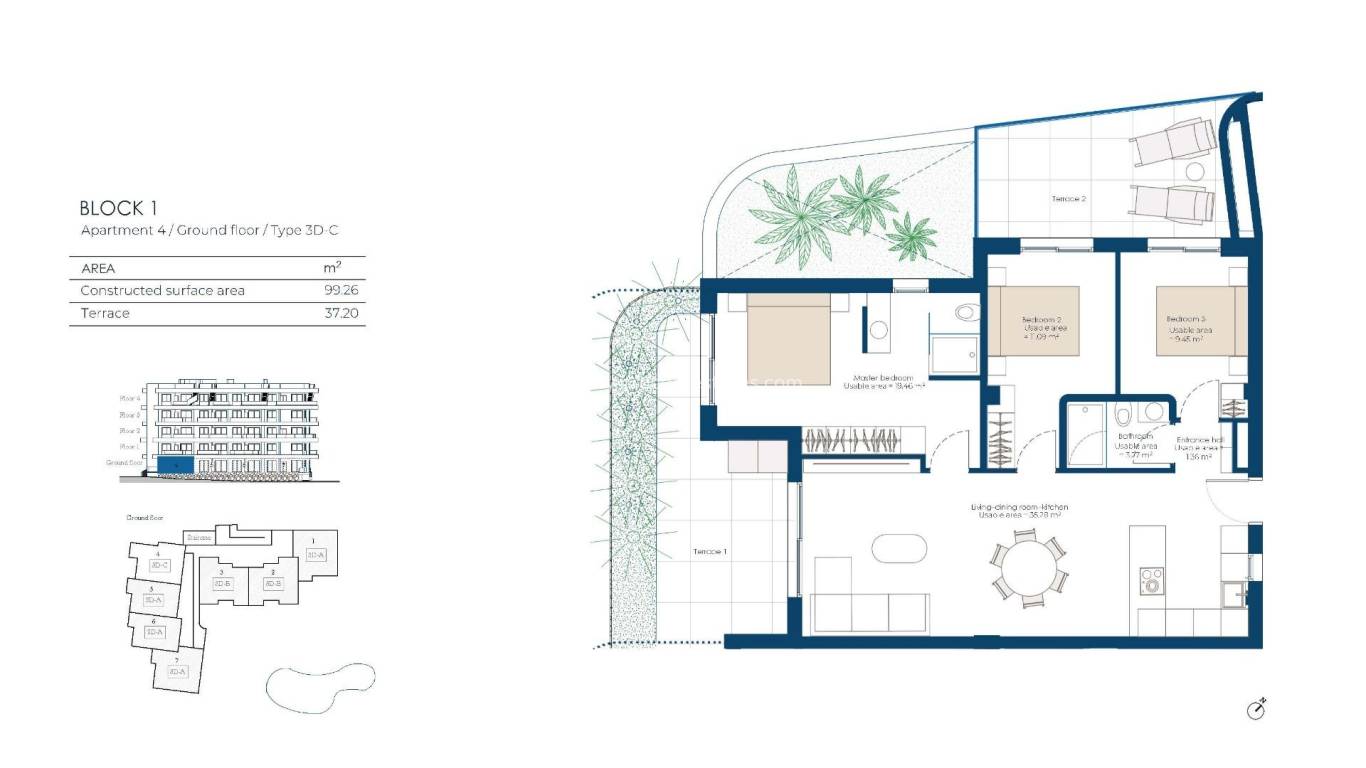 Nouvelle construction - Appartement - Baños y Mendigo - El Valle Golf