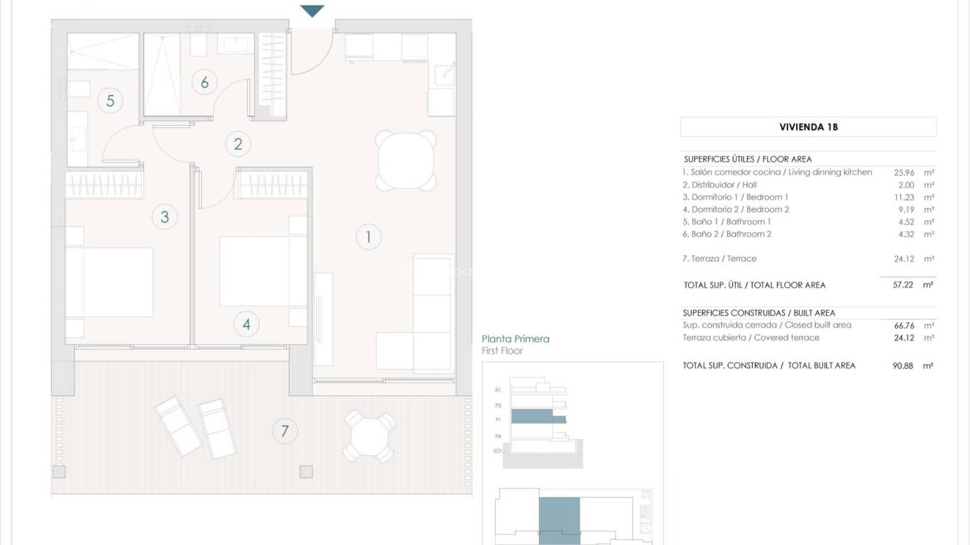 Nouvelle construction - Appartement - Benijofar