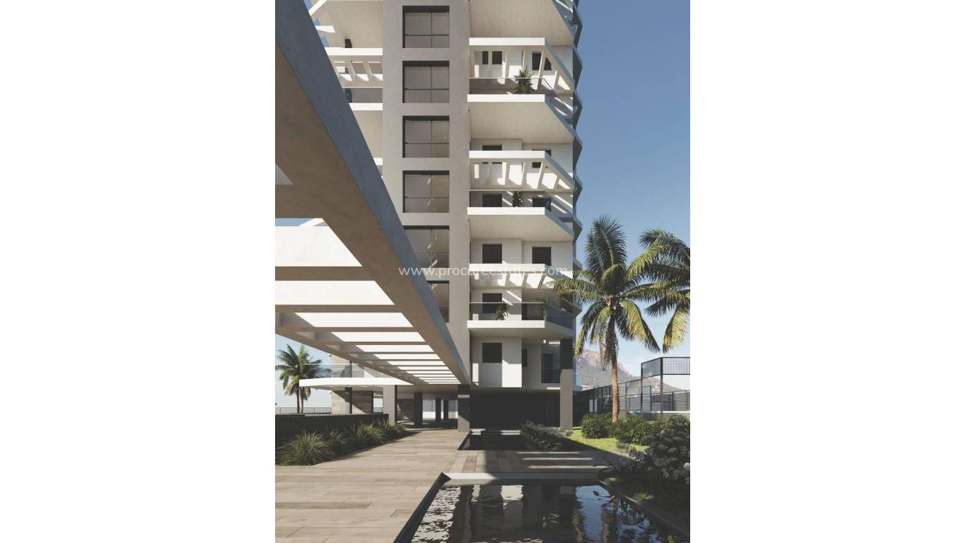 Nouvelle construction - Appartement - Calpe - Playa Cantal Roig