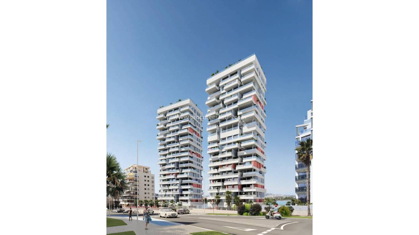 Nouvelle construction - Appartement - Calpe - Playa del Bol