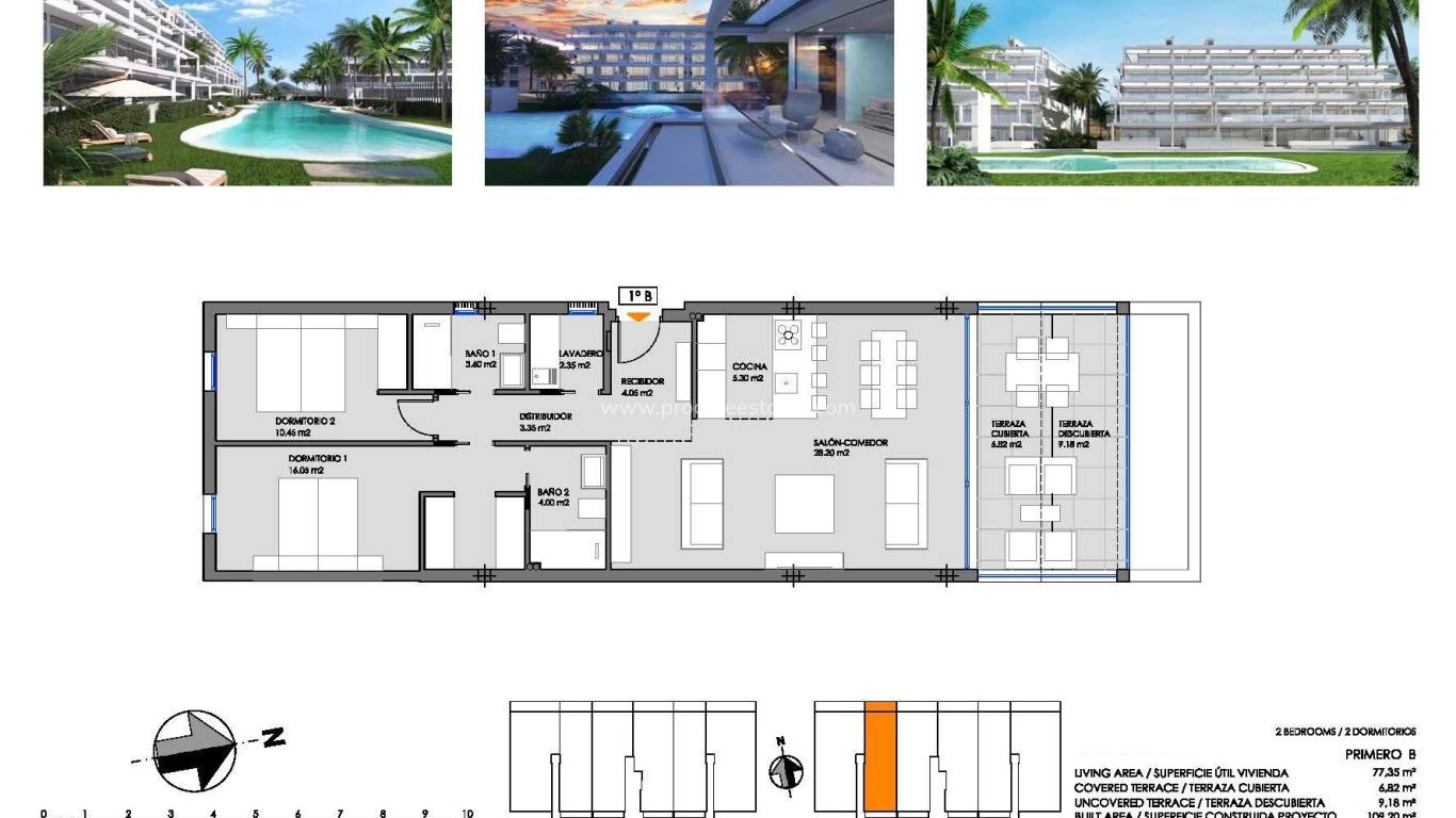 Nouvelle construction - Appartement - Cartagena - Mar de Cristal