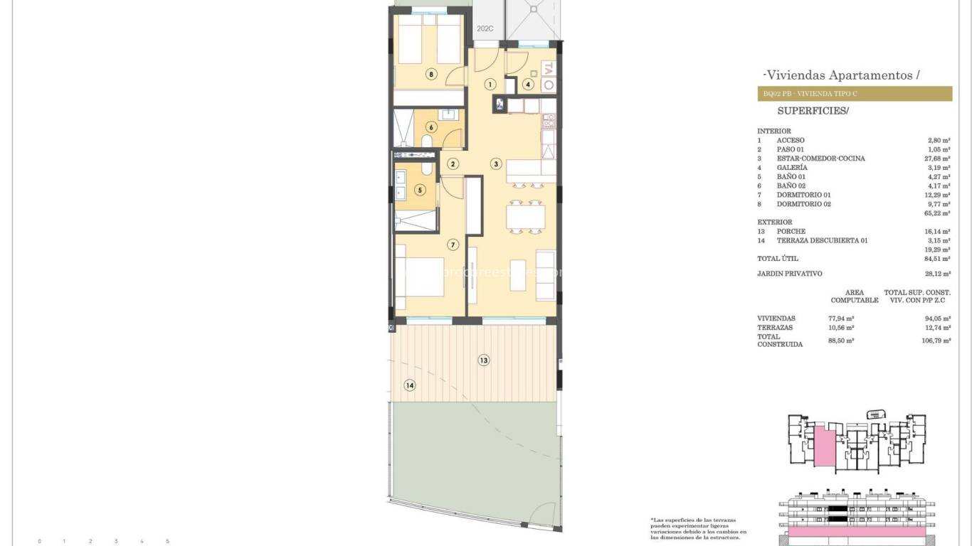 Nouvelle construction - Appartement - Finestrat - Campana garden