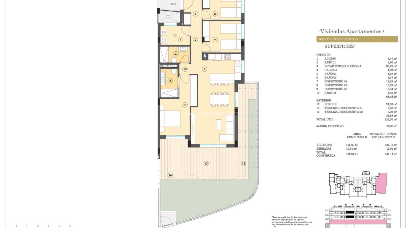 Nouvelle construction - Appartement - Finestrat - Campana garden