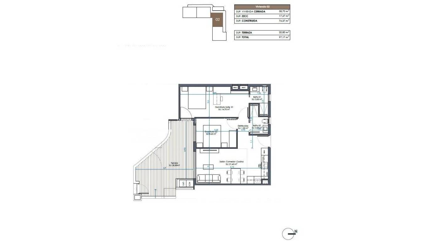 Nouvelle construction - Appartement - Guardamar del Segura - Camino del Puerto