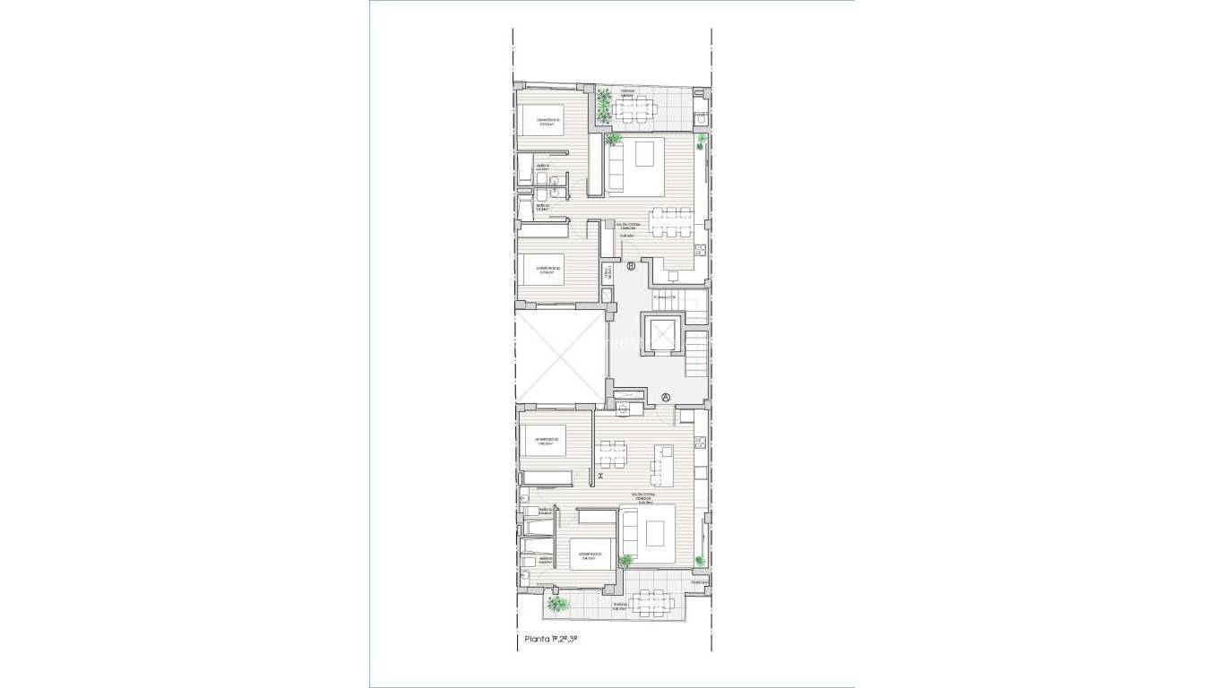 Nouvelle construction - Appartement - Guardamar del Segura - Guardamar Center