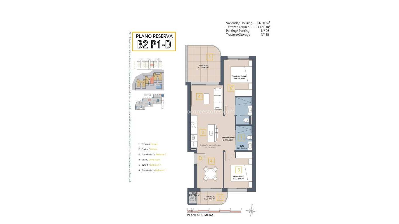 Nouvelle construction - Appartement - Los Alcázares - Serena Golf