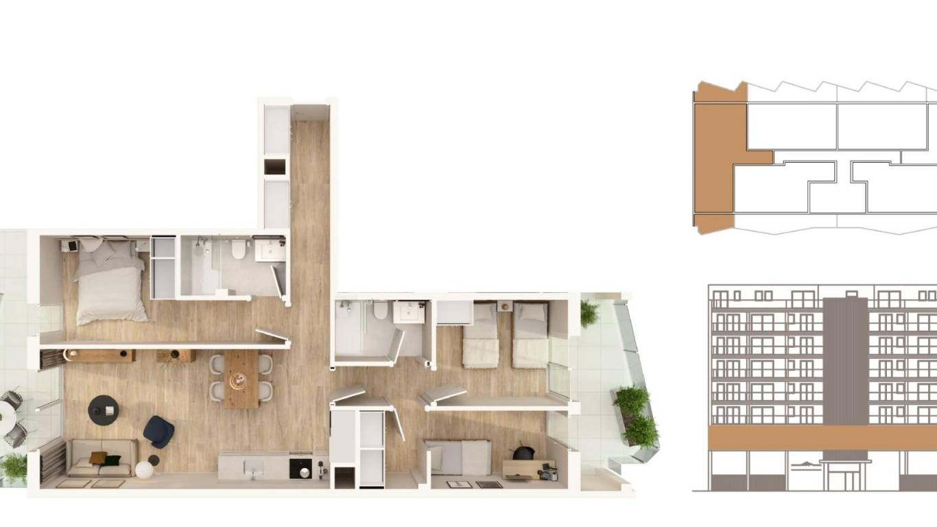 Nouvelle construction - Appartement - Moncofa - Playa de Moncofa