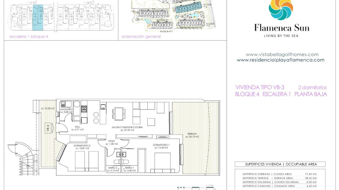 Nouvelle construction - Appartement - Orihuela Costa - Playa Flamenca