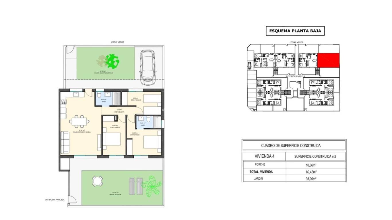 Nouvelle construction - Appartement - Pilar de la Horadada - pueblo