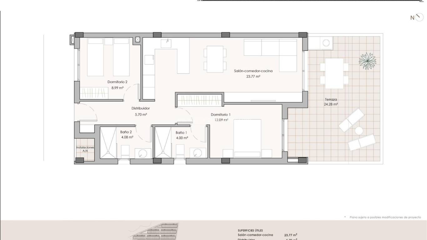 Nouvelle construction - Appartement - Pulpi - Aguilón Golf