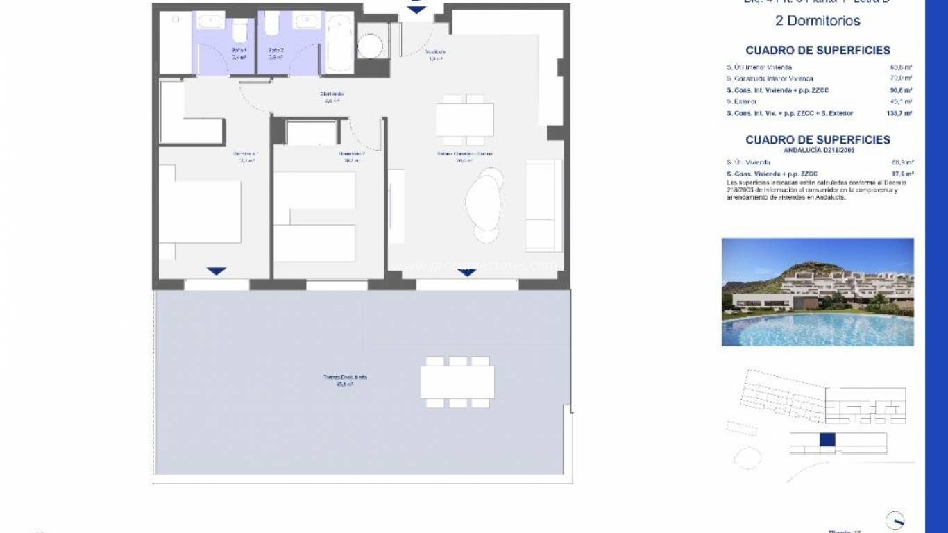 Nouvelle construction - Appartement - Pulpi - Aguilón Golf