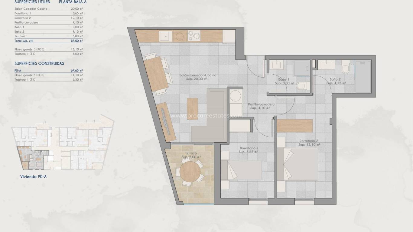 Nouvelle construction - Appartement - San Pedro del Pinatar - Lo pagan