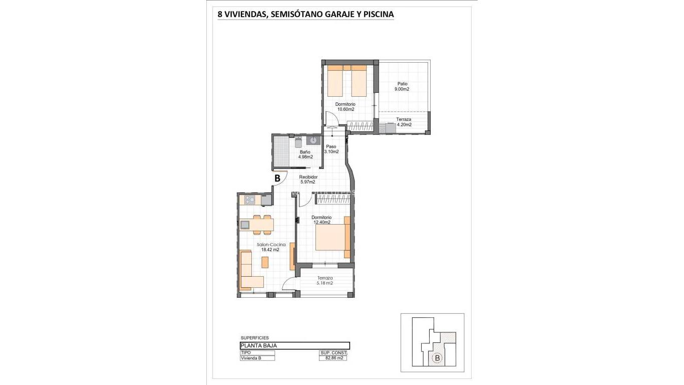 Nouvelle construction - Appartement - San Pedro del Pinatar - Lo pagan