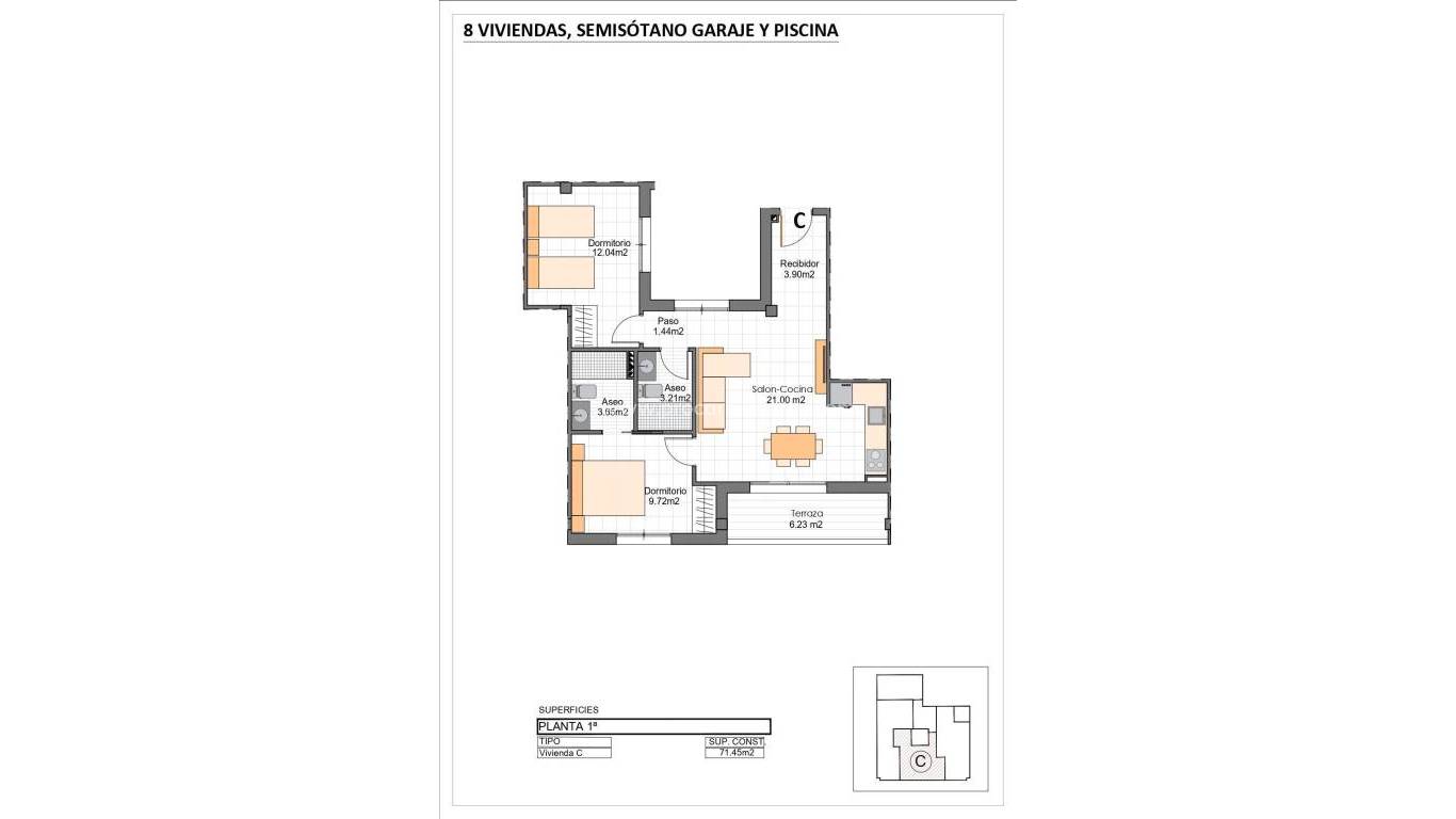 Nouvelle construction - Appartement - San Pedro del Pinatar - Lo pagan