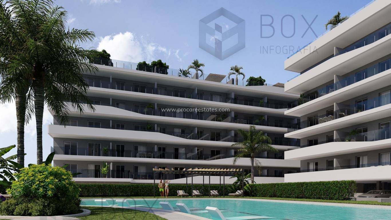 Nouvelle construction - Appartement - Santa Pola - Playa Tamarit