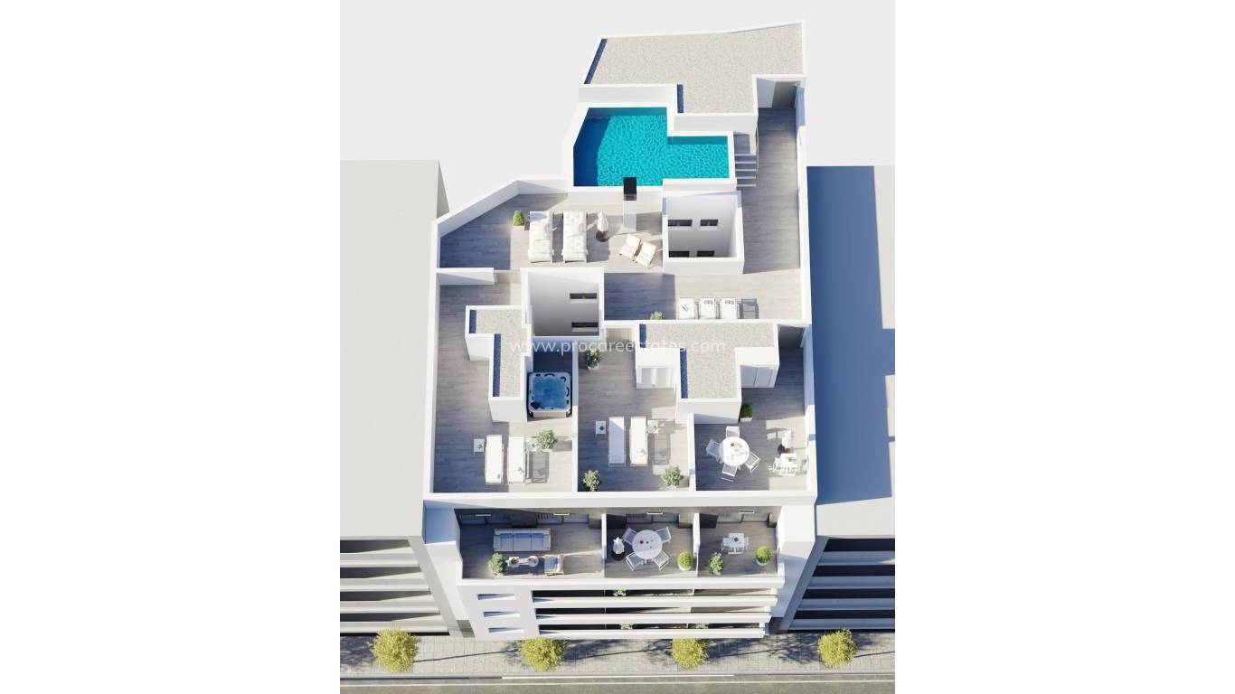 Nouvelle construction - Appartement - Torrevieja - Torrevieja Center